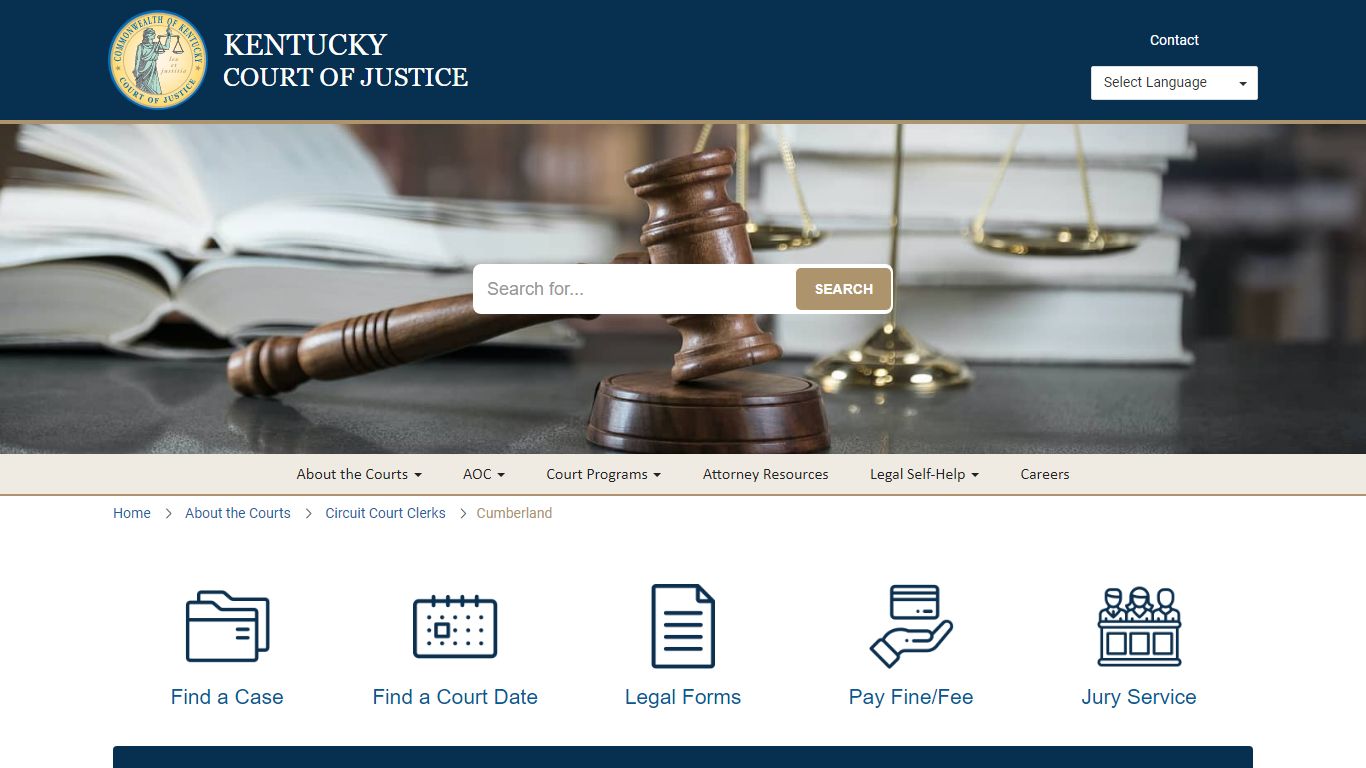 Cumberland - Kentucky Court of Justice